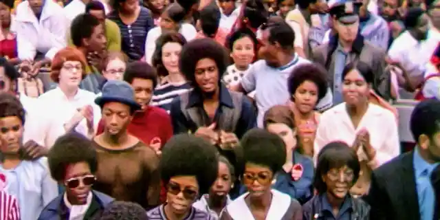 The Harlem Cultural Festival in 1969, featured in the documentary SUMMER OF SOUL. Photo Courtesy of Searchlight Pictures. © 2021 20th Century Studios All Rights Reserved